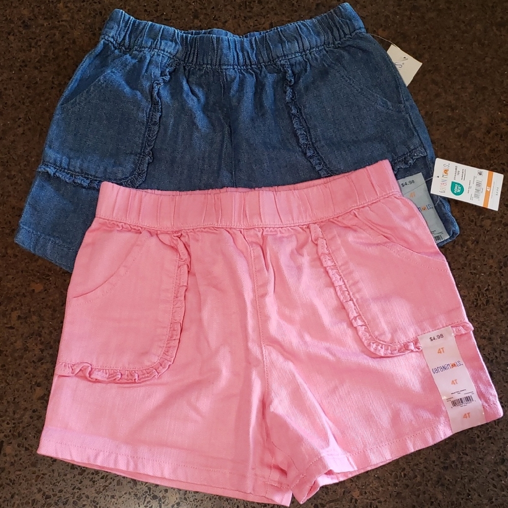 Garanimals Pink and Blue Kids Shorts